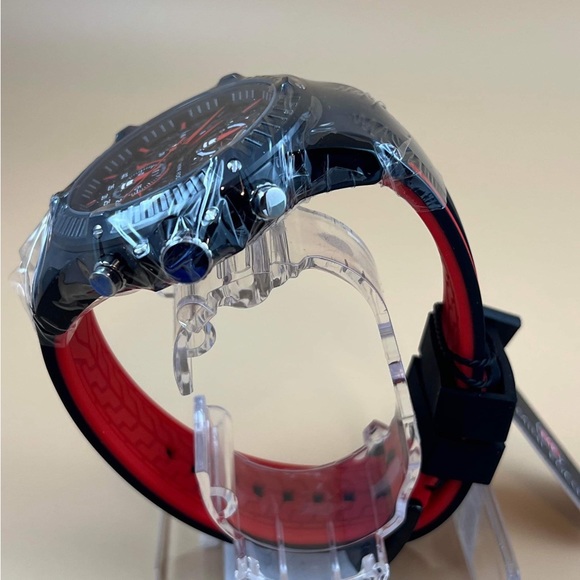 MINI FOCUS Men Watch, Chronograph Waterproof Sport Analog Quartz Watches Silicon - Picture 3 of 6